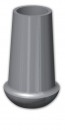 Абатмент Prep-Cap титановый, +2 / +2 (0°), Ø 5,4 мм, до 9,0 мм - фото - 1